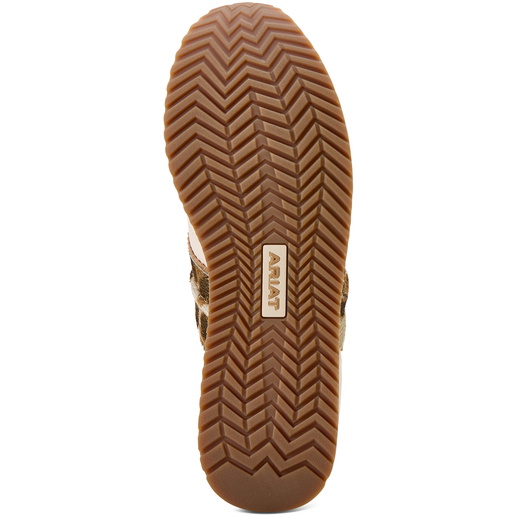 2026 Ariat Womens Ranch Runner Trainer 10074338 - Bright Cream